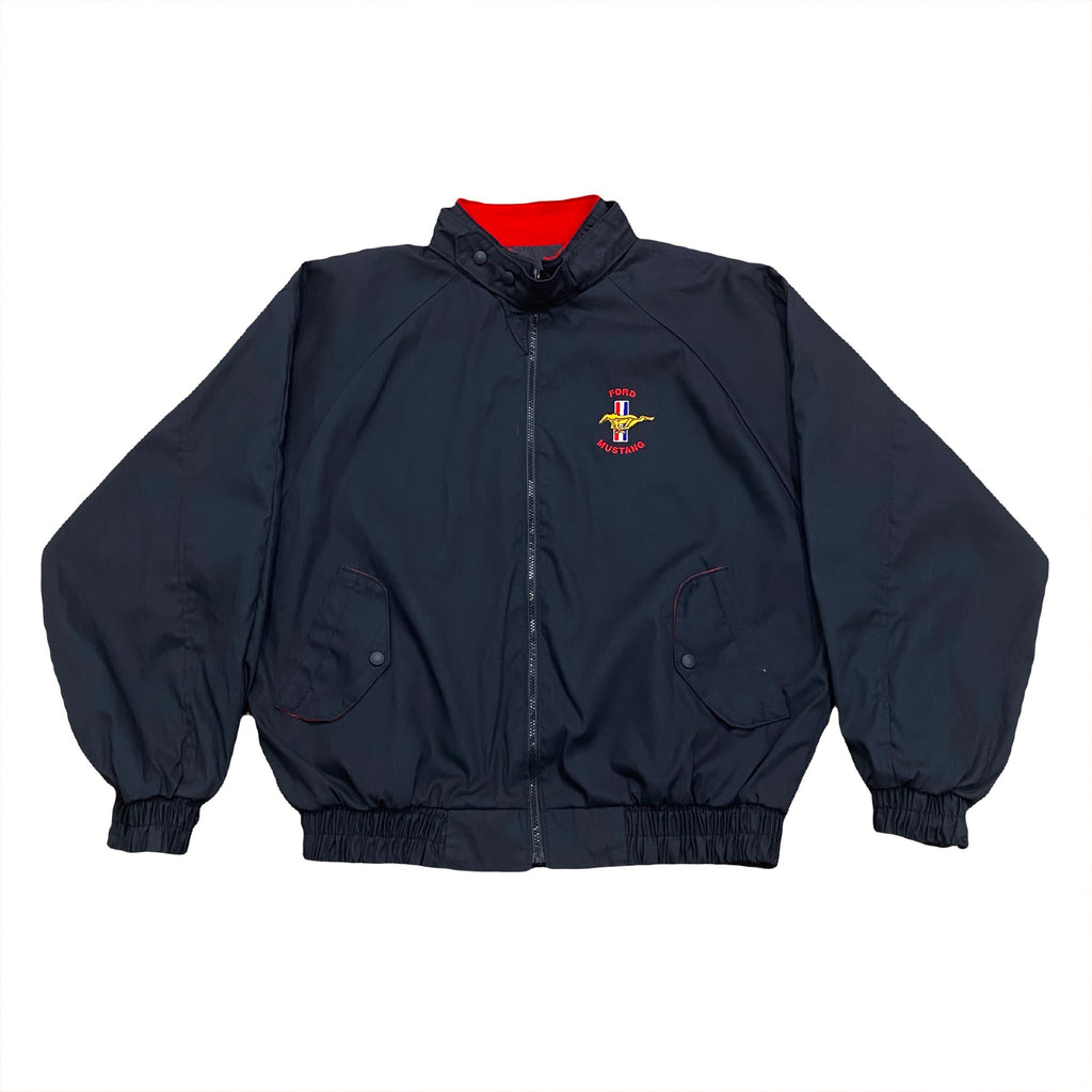Vintage Ford Mustang American Made Zip Windbreaker Jacket Men’s XL