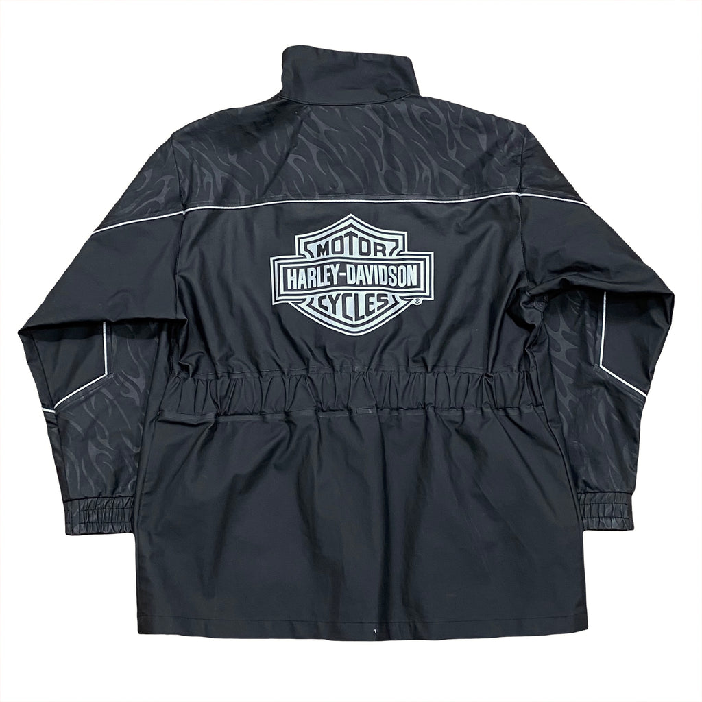 Harley Davidson 3M Reflective Rain Jacket Kids Large