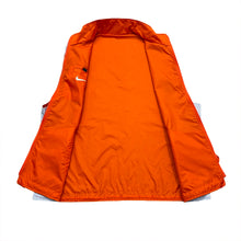 Load image into Gallery viewer, Vintage Nike White Tag Orange Nylon Reversible Zip Vest Men’s XL
