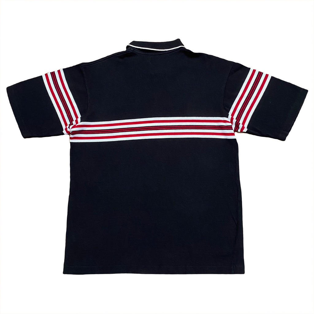 Vintage Polo Golf Ralph Lauren Striped 1/4 Zip Polo Shirt Men’s Large