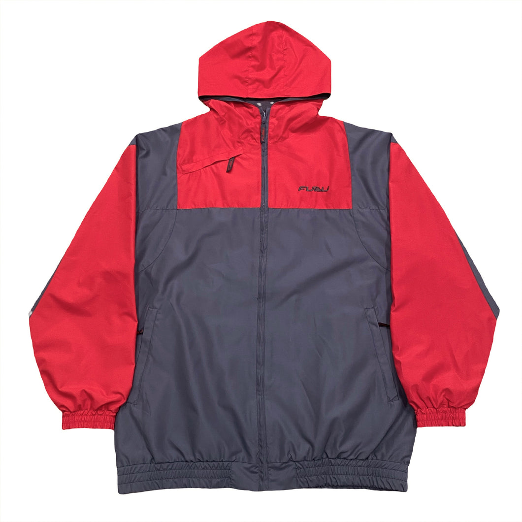 Vintage Fubu Windbreaker Hooded Jacket Men’s Large