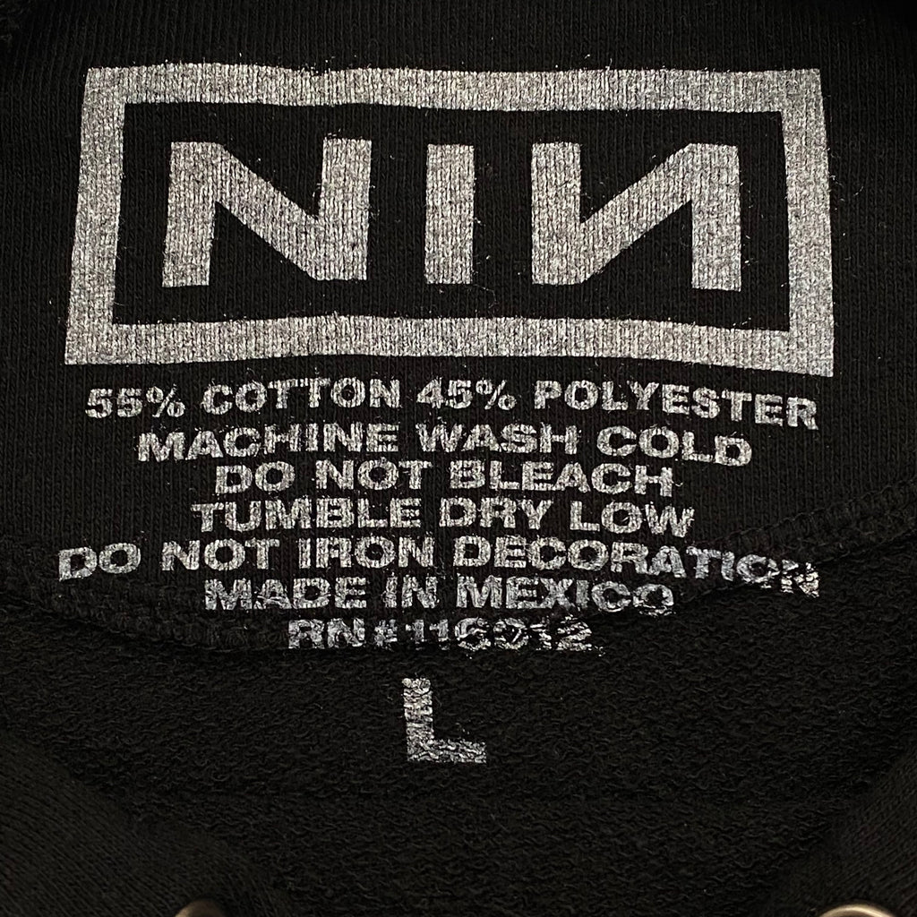 Nine Inch Nails NIN Official Album Promo Hoodie Men’s Large