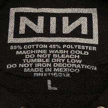 Load image into Gallery viewer, Nine Inch Nails NIN Official Album Promo Hoodie Men’s Large
