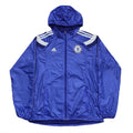 Adidas Chelsea FC Anthem Hooded Glanz Nylon Jacket Men's Medium