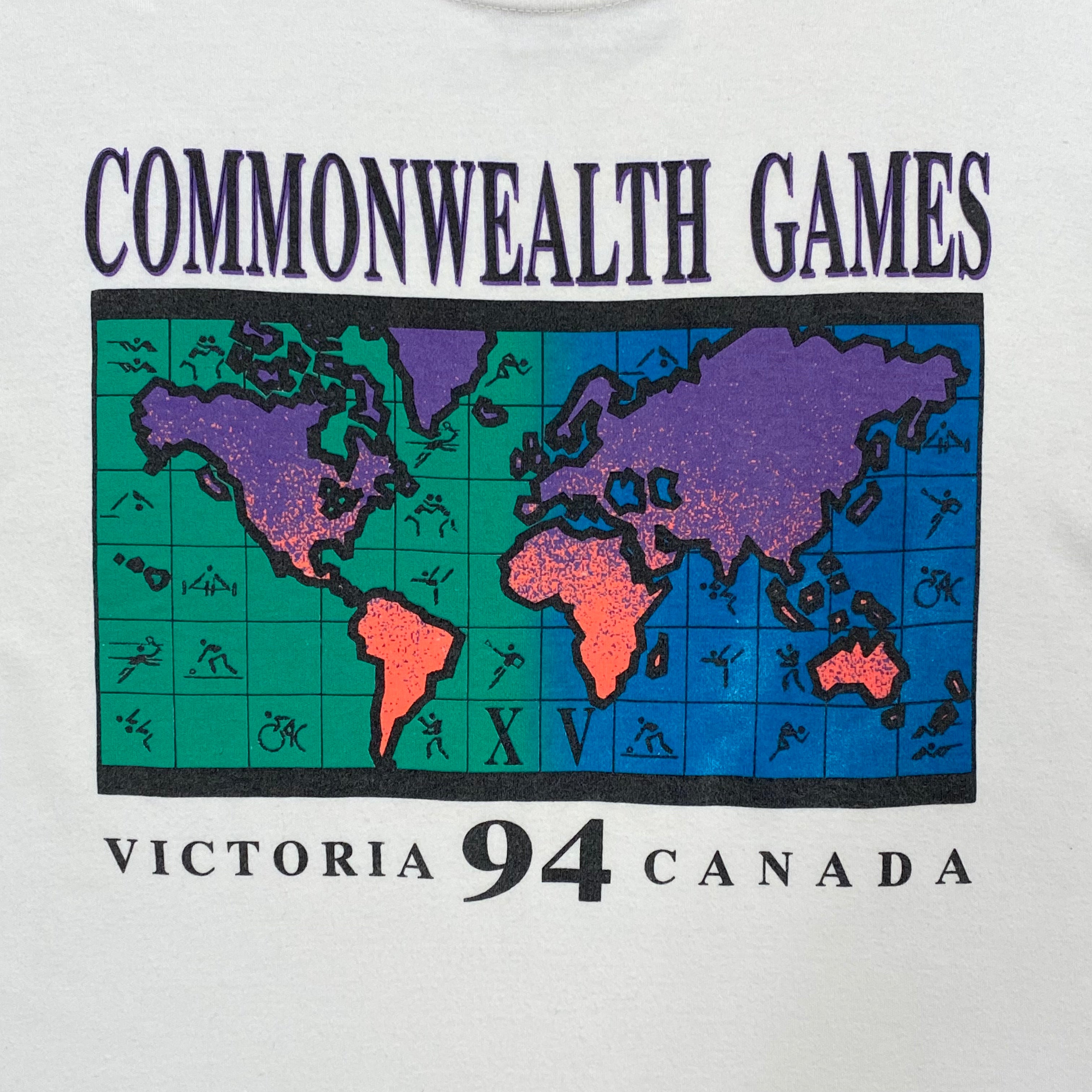 Vintage 1994 Commonwealth Games Victoria T-Shirt Men’s Small