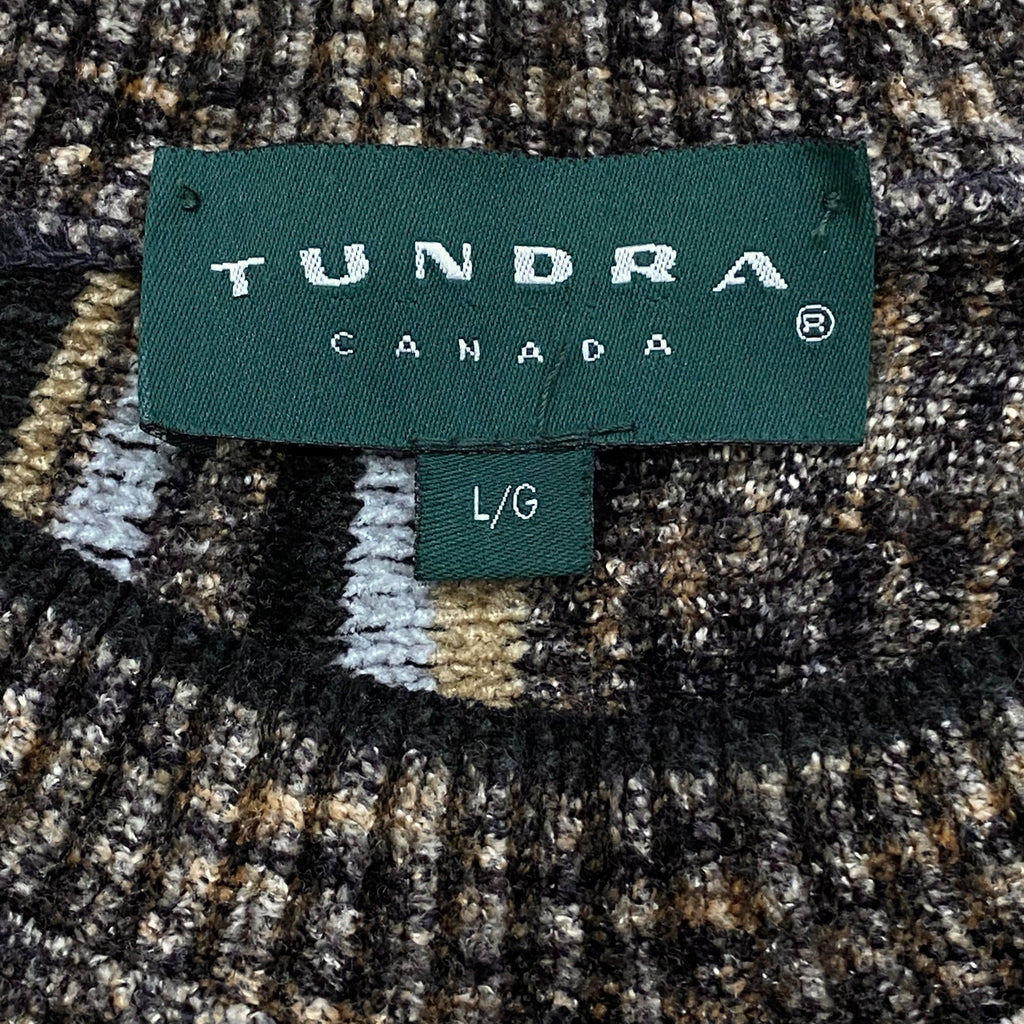 Vintage Tundra Canada Coogi Style Rayon Sweater Large