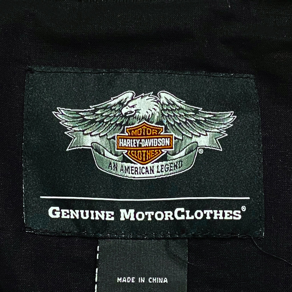 Harley Davidson Venture Black Nylon Lightweight Jacket 3XL