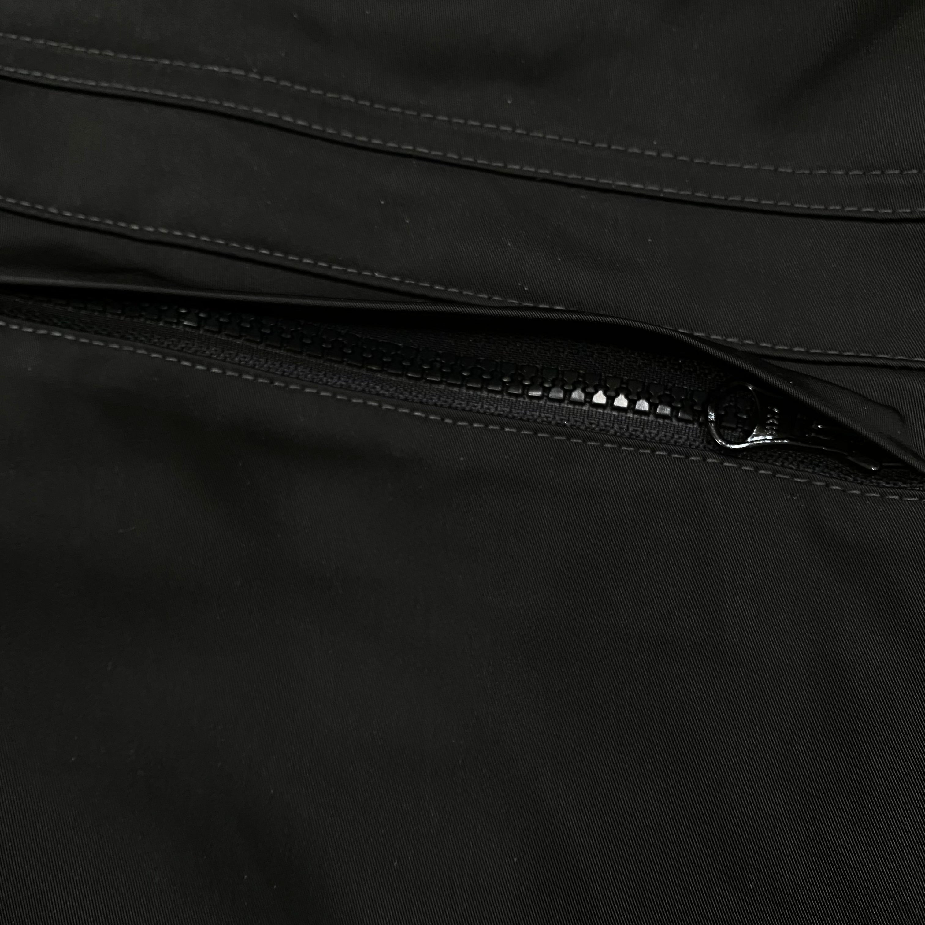 Far FARFROMWHAT Black Nylon Cargo Pants Men’s Size 3 (35 x 34)
