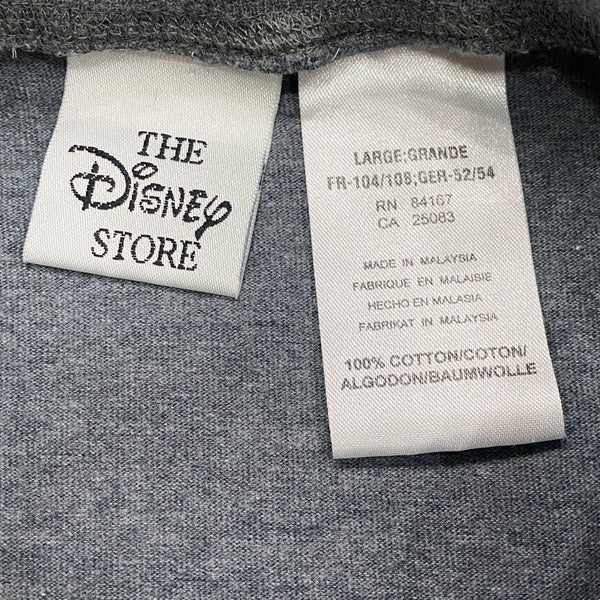 Vintage Disney Store Chip n’ Dale Embroidered Long Sleeve Henley Shirt Men's Large