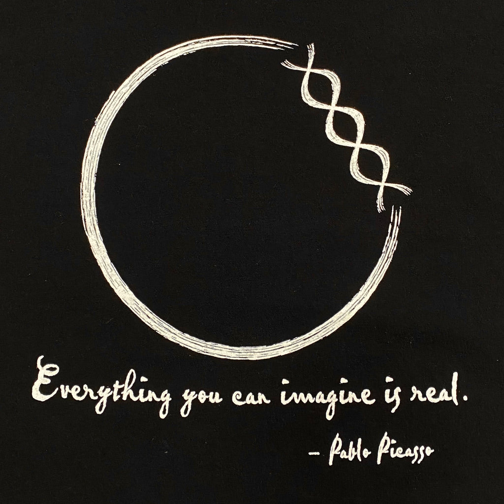 Vintage Picasso Everything You Can Imagine Is Real T-Shirt Small