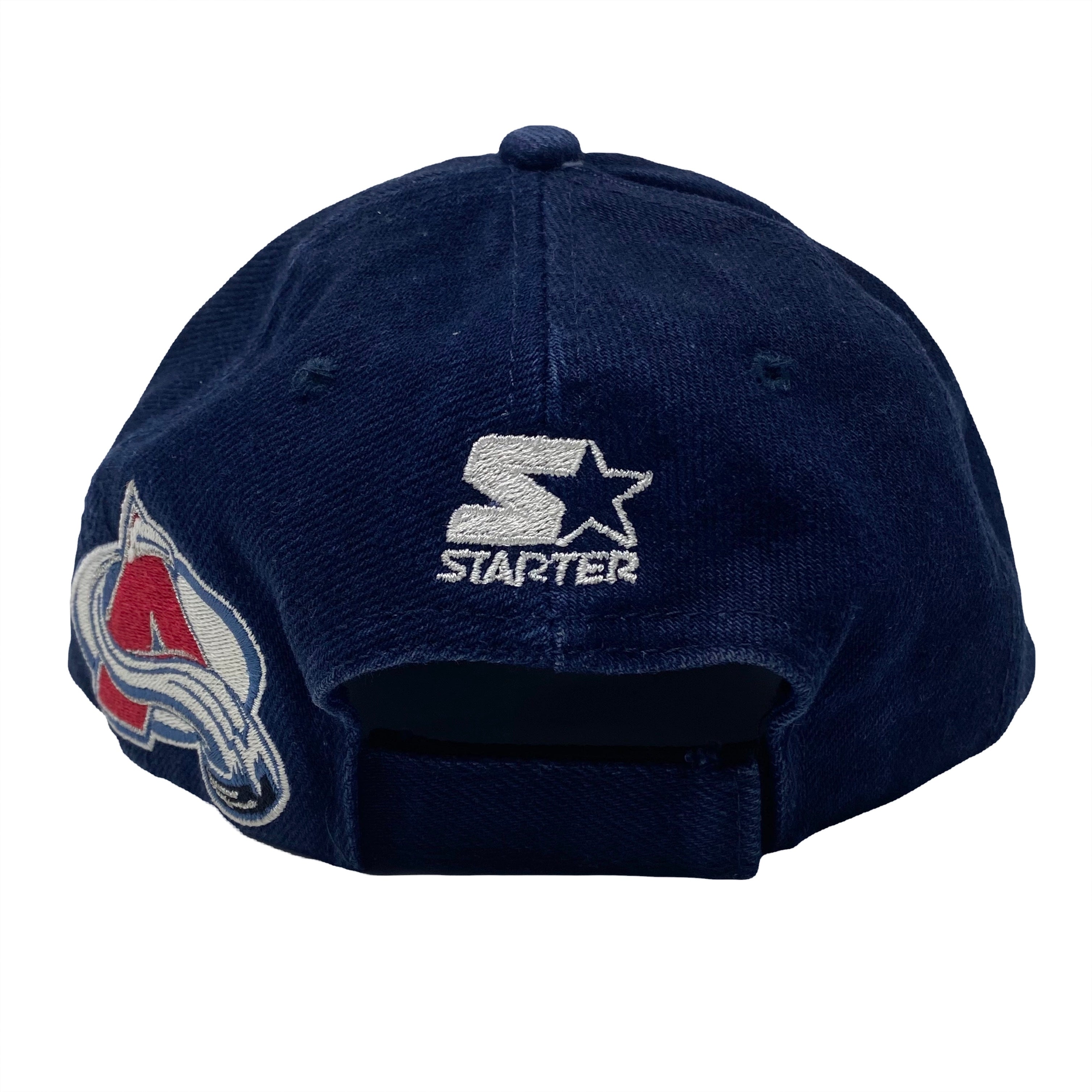 Vintage Starter Colorado Avalanche Strapback Hat