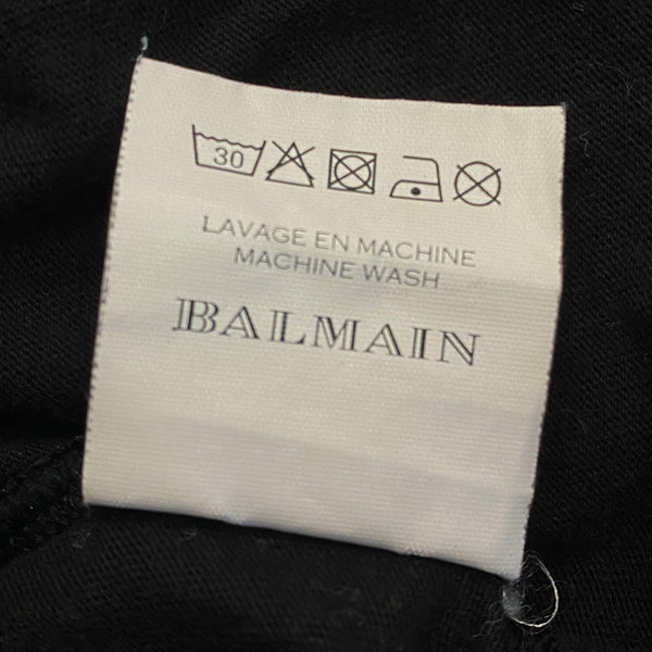 Balmain # Do You Speak Balmain Oversized Sleeveless Shirt Women’s 38