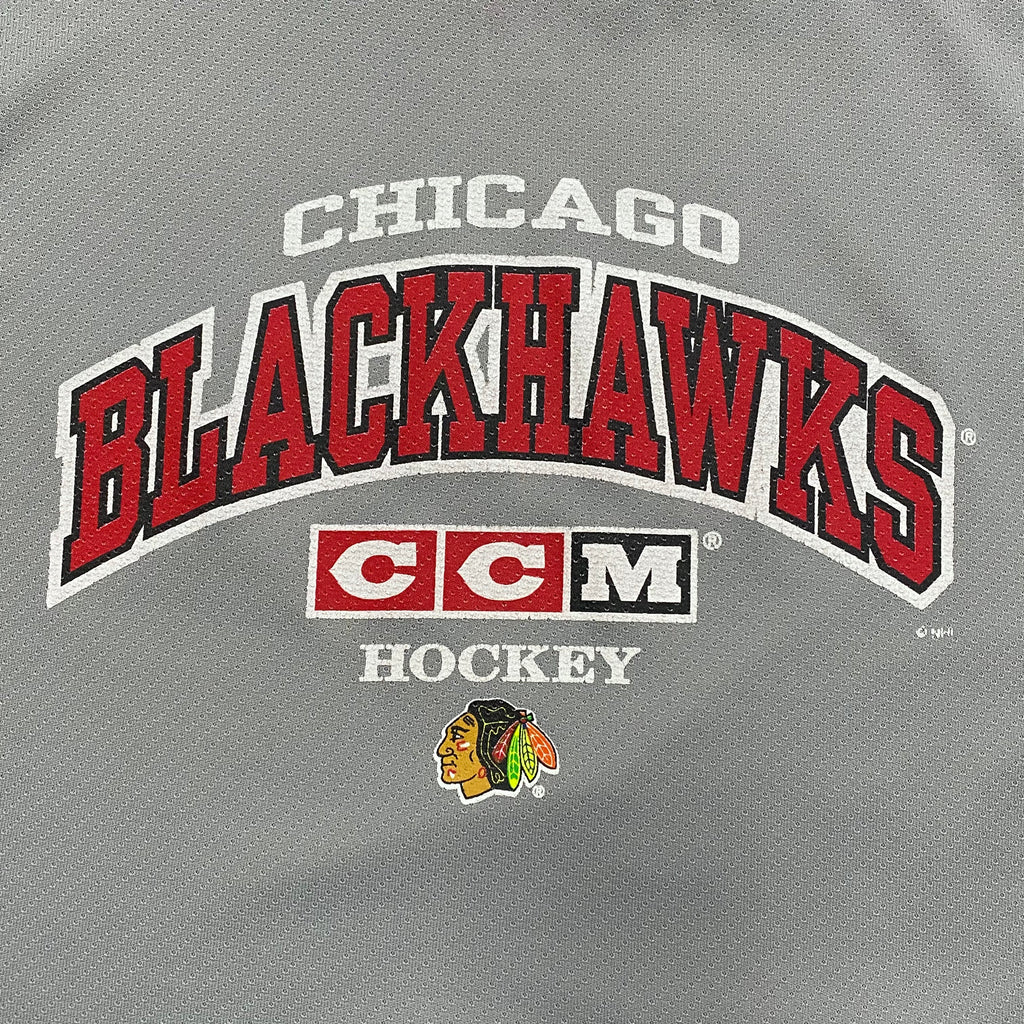 Vintage CCM NHL Chicago Blackhawks Practice Jersey Men’s Medium