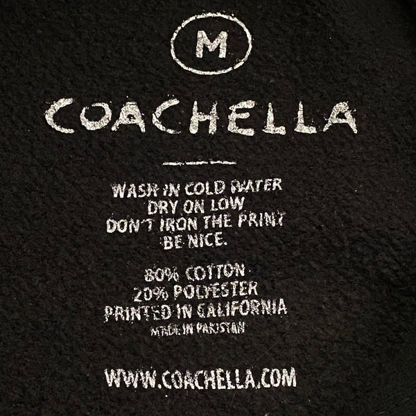 Coachella 2023 Bad Bunny Desert Lineup Double Sided Puffy Print Hoodie Medium