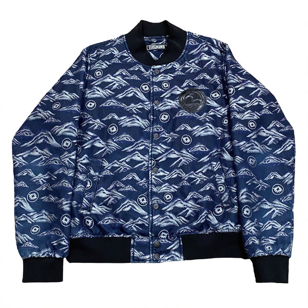 Evisu Kuro All Over Print Bomber Jacket Large