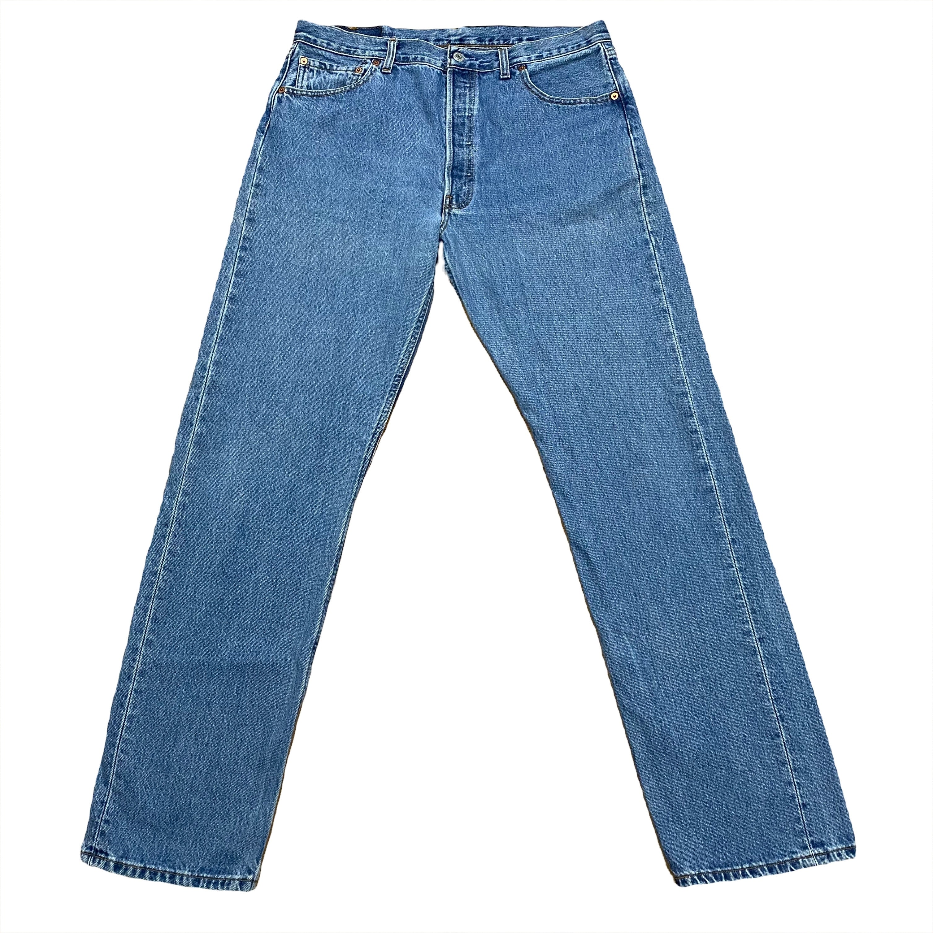 Vintage Levi’s 501 XX Button Fly Medium Wash Jeans 36 x 34