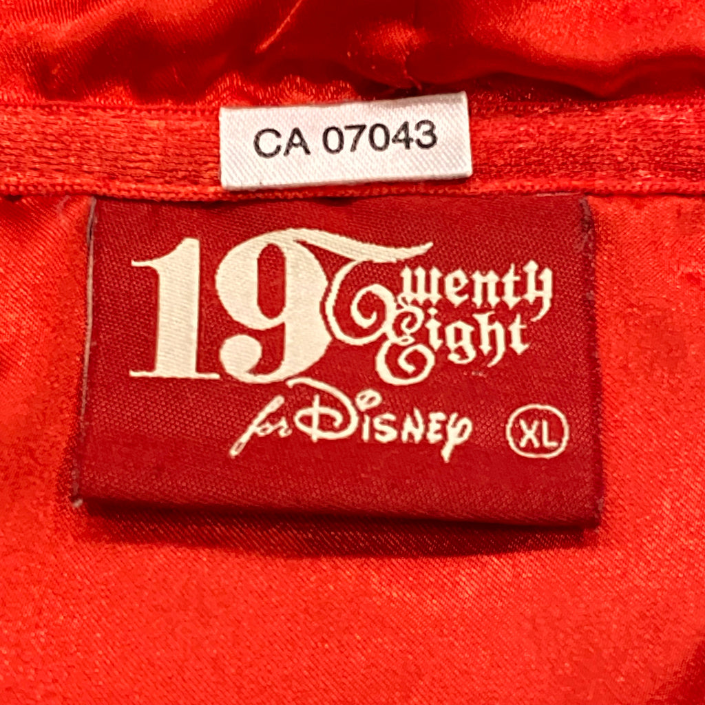 Disney 19 Twenty Eight Angry Mickey Mouse All Over Print Zip Hoodie Men’s XL