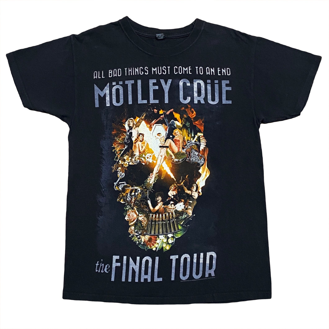 Motley Crue 2014 The Final Tour Concert T-Shirt Small