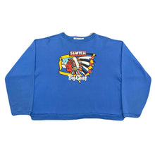 Load image into Gallery viewer, Vintage Swatch Big Chief Front Pockets USA Made Sweatshirt Women’s Small
