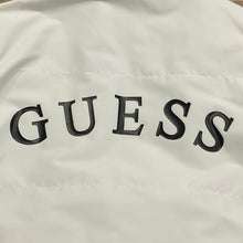 Load image into Gallery viewer, Guess Logo White/Black 119AP506 Back Spell Out Bomber Jacket XXL
