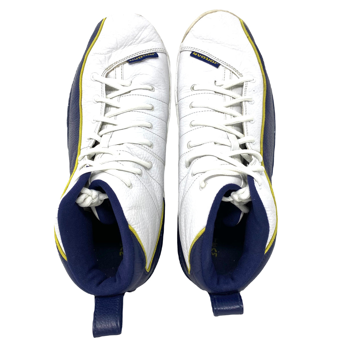 Vintage 1999 Jordan Team Blue Gold White Sneakers 13