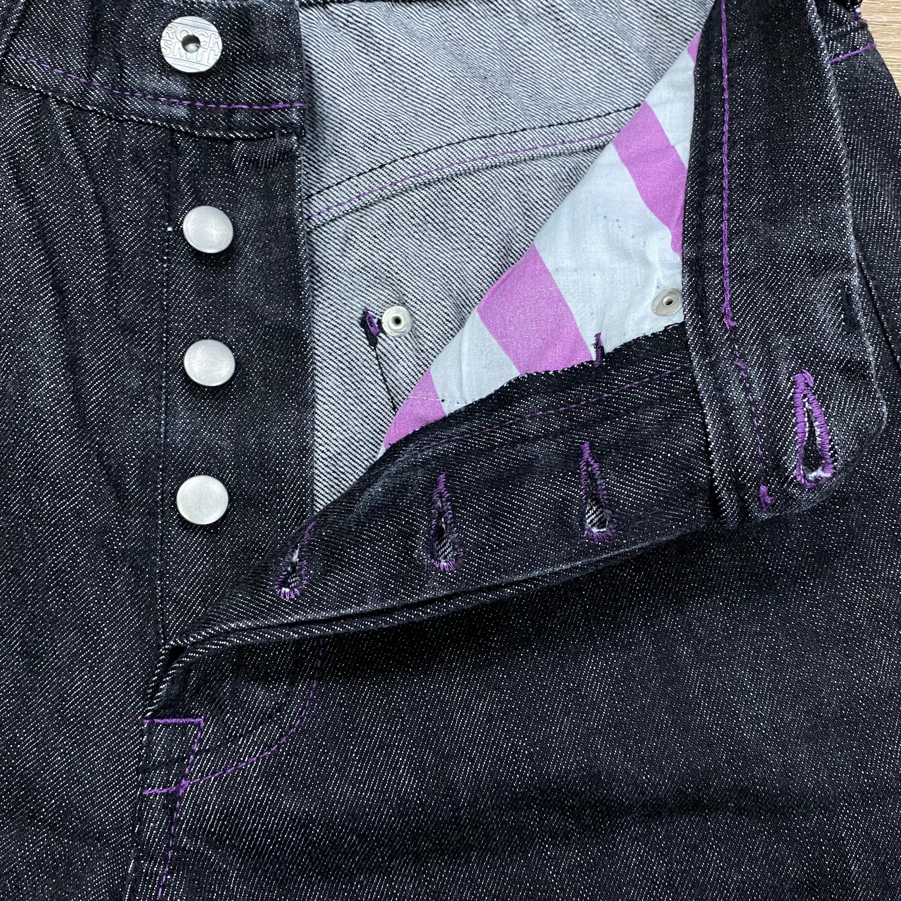 Rocksmith Black Raw Selvedge Jeans 32 x 30