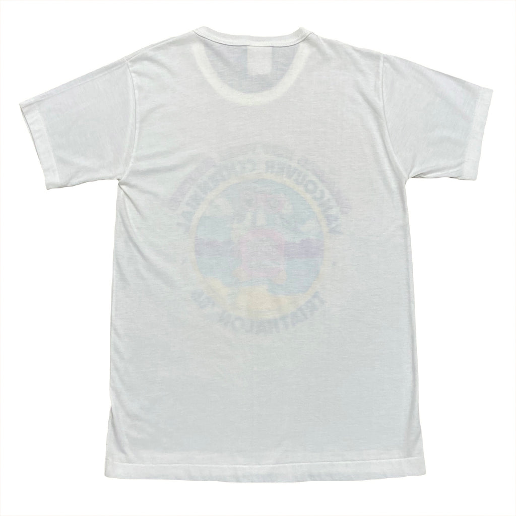 Vintage 1986 Original New York Seltzer Vancouver Centennial Triathlon T-Shirt Men’s Small
