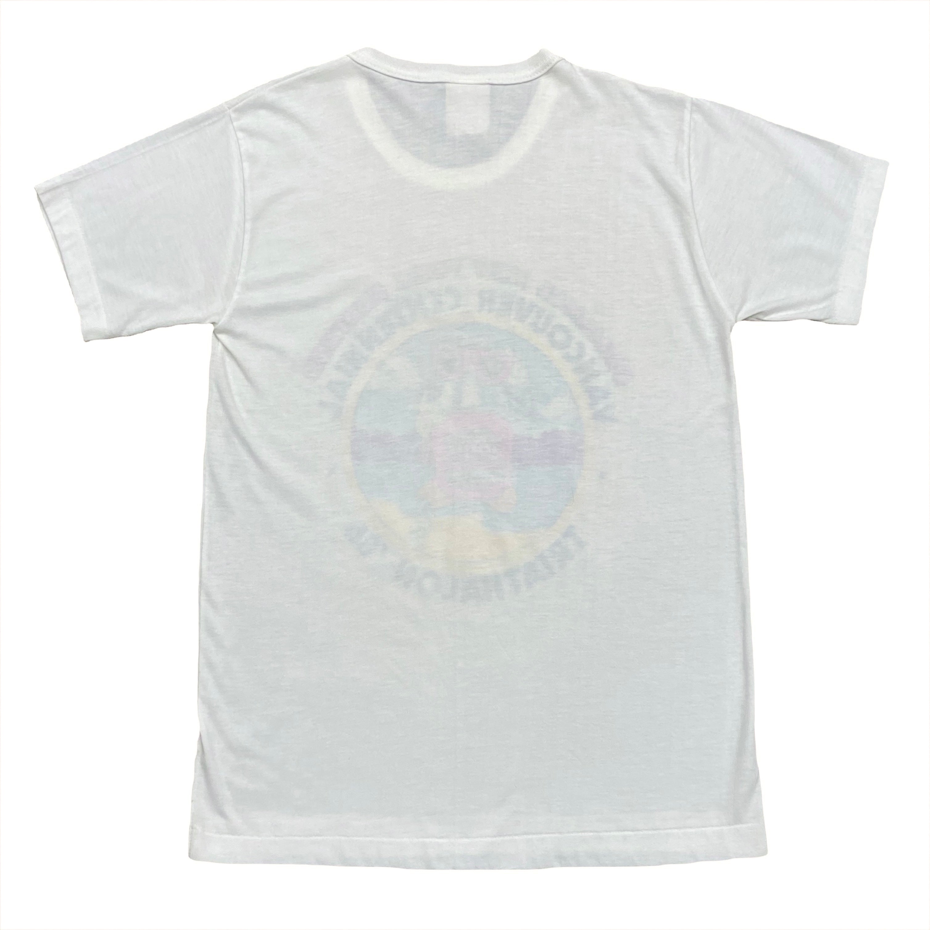 Vintage 1986 Original New York Seltzer Vancouver Centennial Triathlon T-Shirt Men’s Small