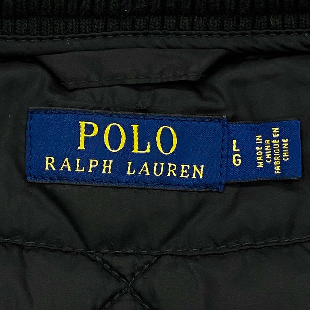 Polo Ralph Lauren Equestrian Riding Quilted Crest Puffer Gilet Vest Women’s Large