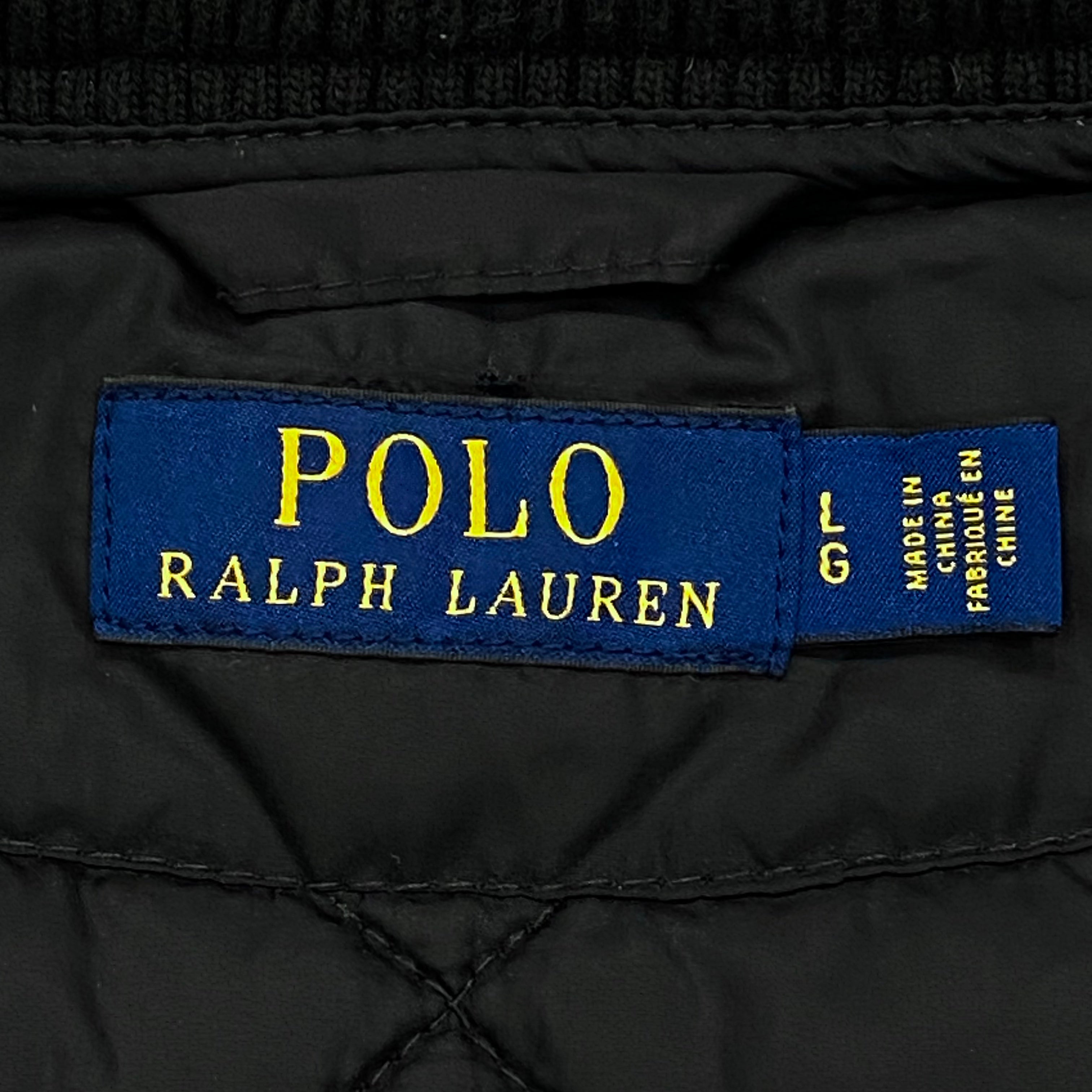 Polo Ralph Lauren Equestrian Riding Quilted Crest Puffer Gilet Vest Women’s Large