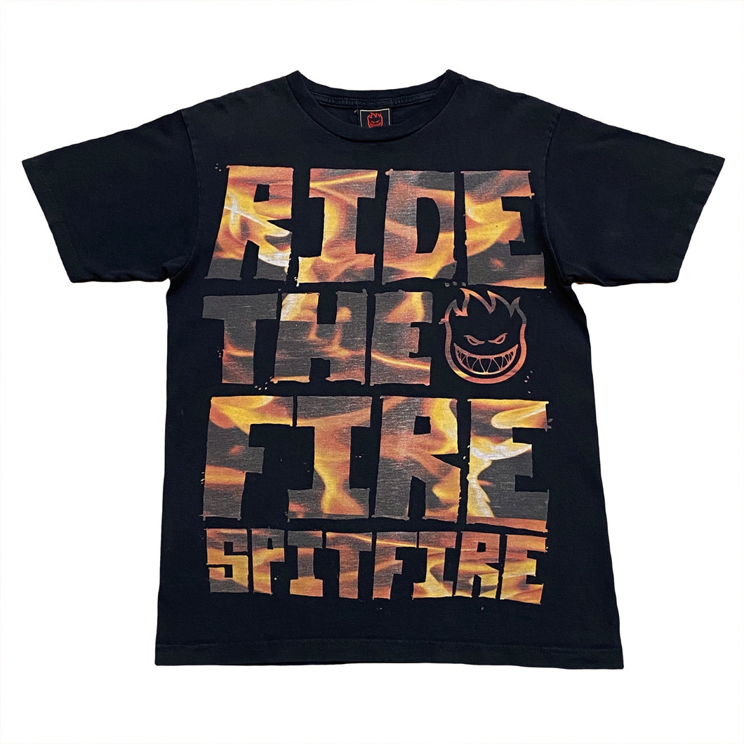 Spitfire Wheels Y2K Ride The Fire T-Shirt Small