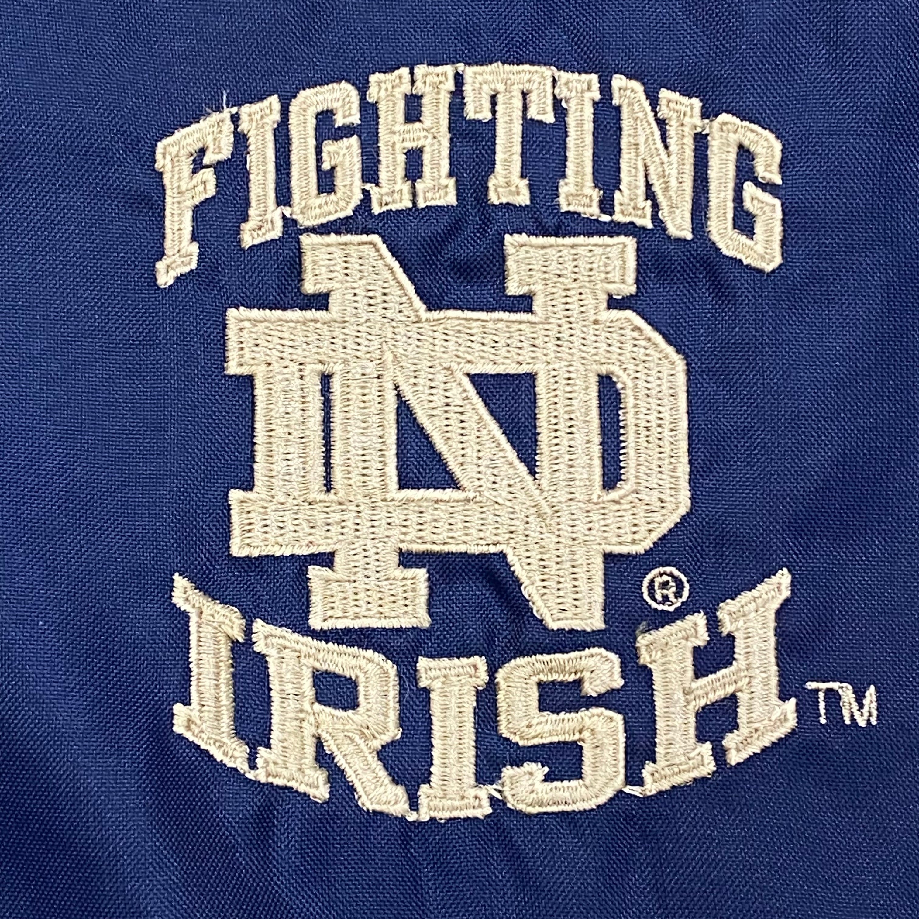 Vintage Starter NCAA Notre Dame Fighting Irish Pullover Windbreaker Jacket Men’s Medium