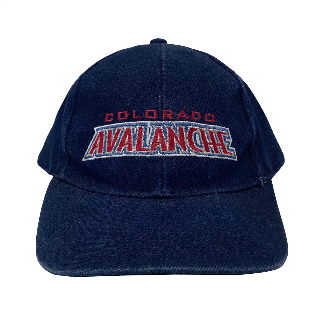 Vintage Starter Colorado Avalanche Strapback Hat