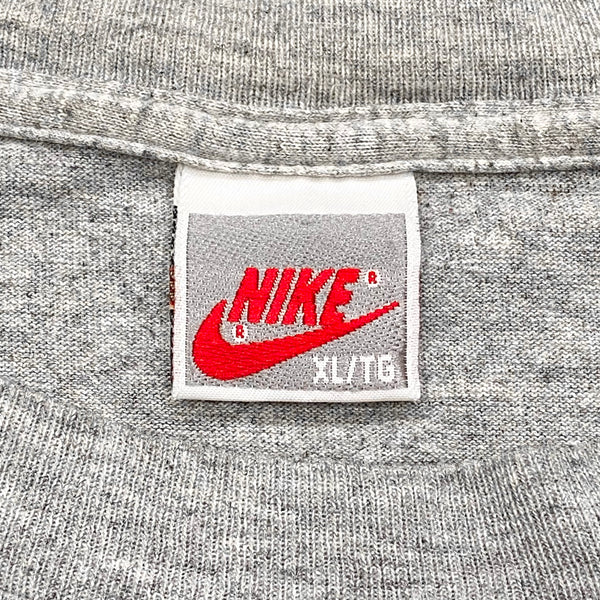 Vintage Nike Basketball Spell Out Gray Tag T-Shirt XL