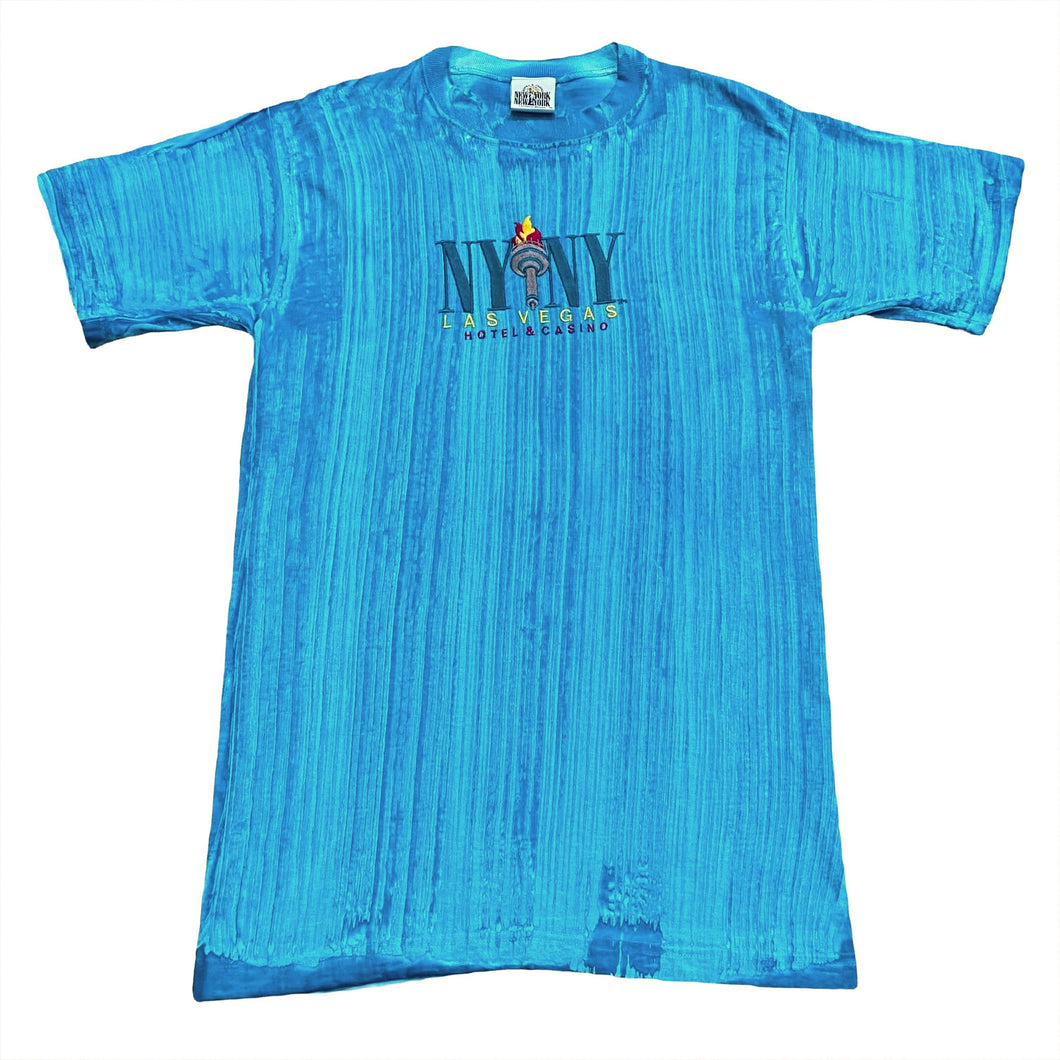 Vintage New York New York Hotel & Casino Las Vegas Embroidered T-Shirt Adult Medium