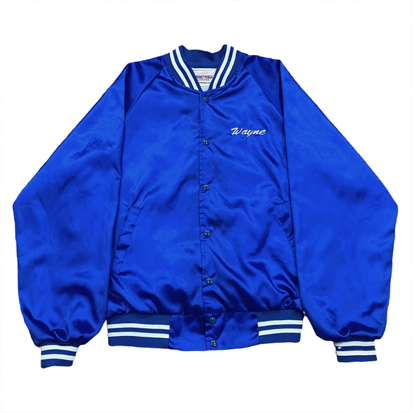 Vintage Hartwell Sports Fraternal Order Of Eagles Wayne Snap Satin Jacket Large