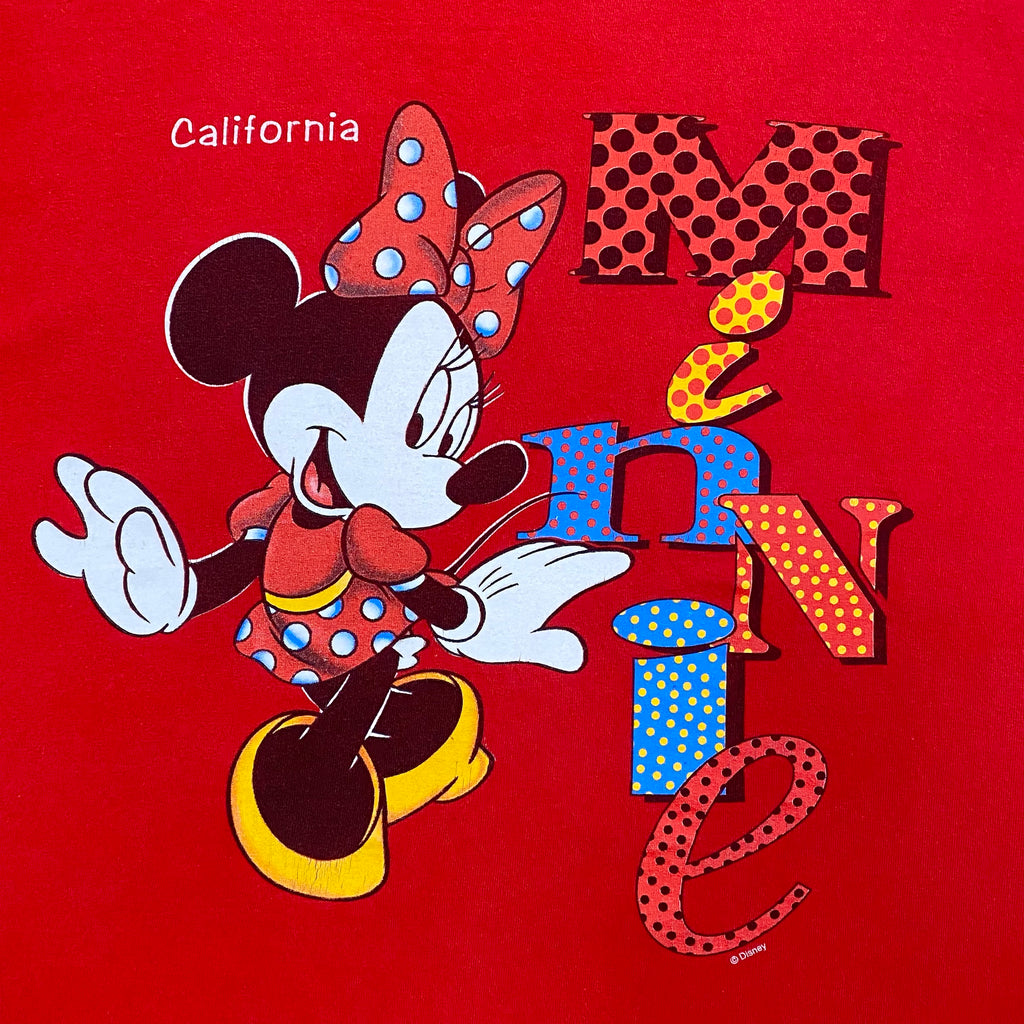 Vintage Disney Sherry’s Minnie Mouse California T-Shirt Women’s XL