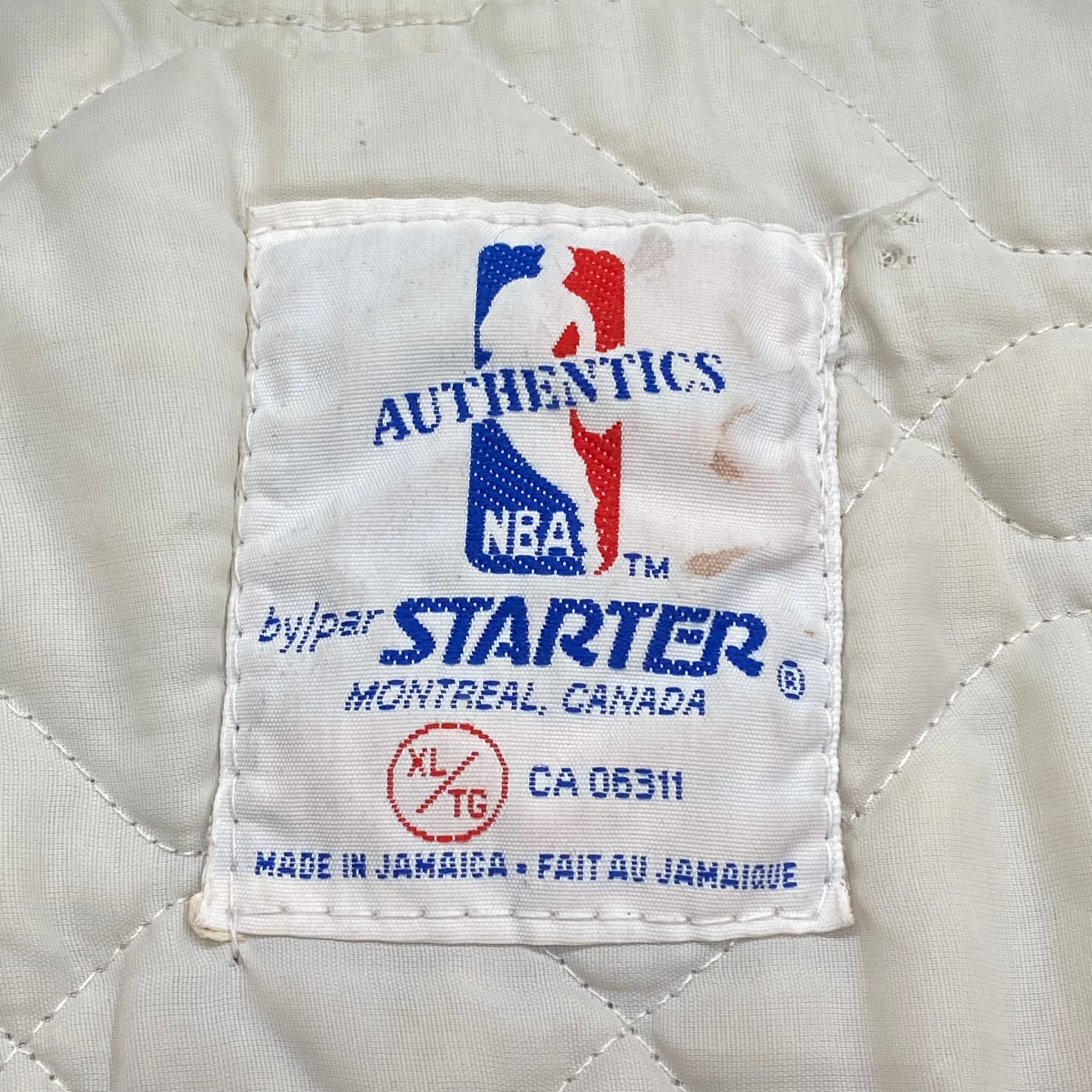 Vintage 1988 Starter Authentics NBA Charlotte Hornets Satin Jacket Men’s XL