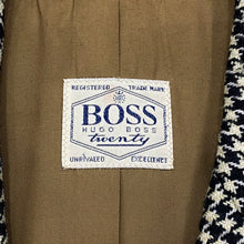 Load image into Gallery viewer, Vintage Hugo Boss Houndstooth Double Breasted Blazer Jacket Men’s 48
