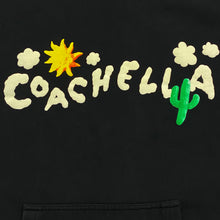 Load image into Gallery viewer, Coachella 2023 Bad Bunny Desert Lineup Double Sided Puffy Print Hoodie Medium
