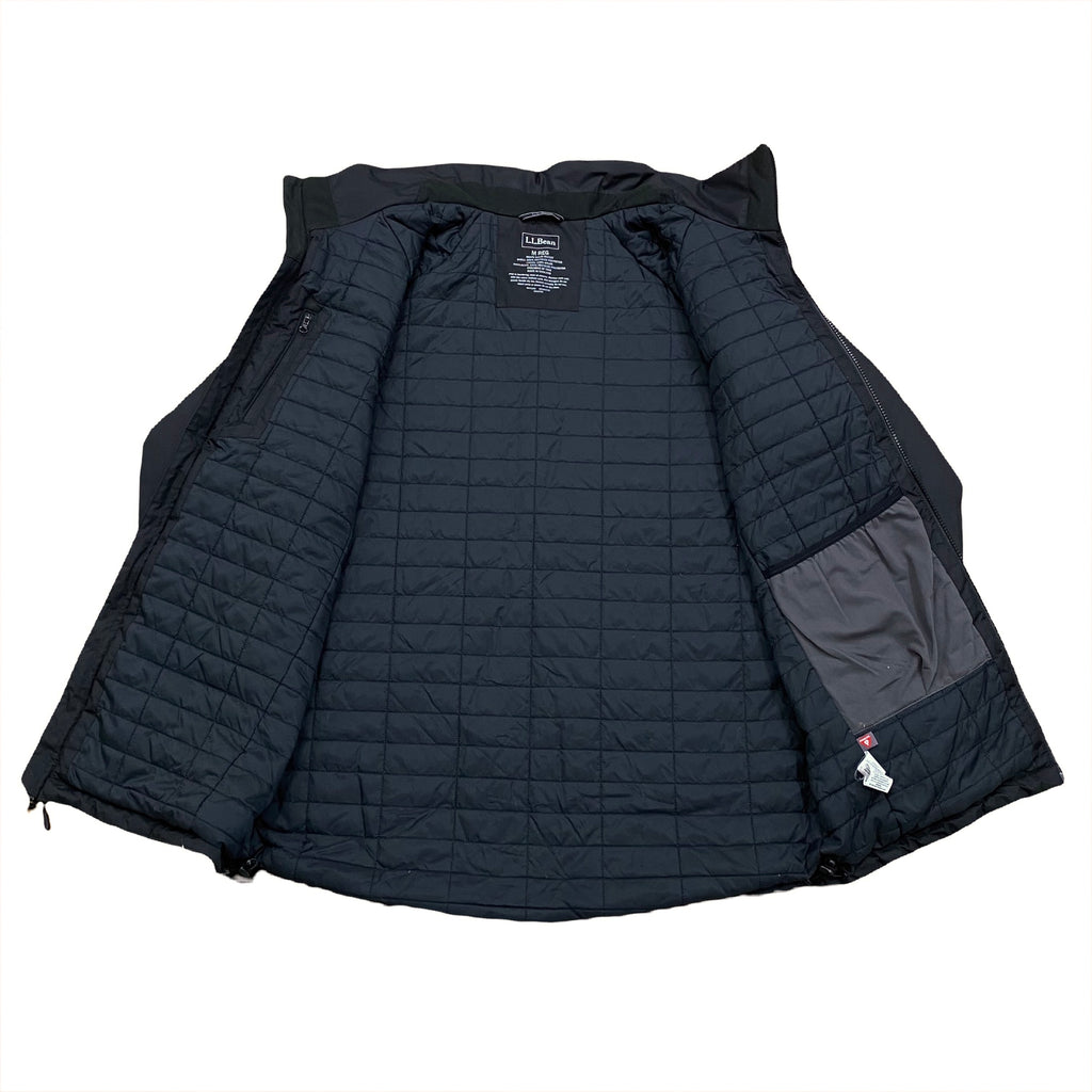 LL Bean Wildcat Black Waterproof Primaloft Insulated Jacket Medium