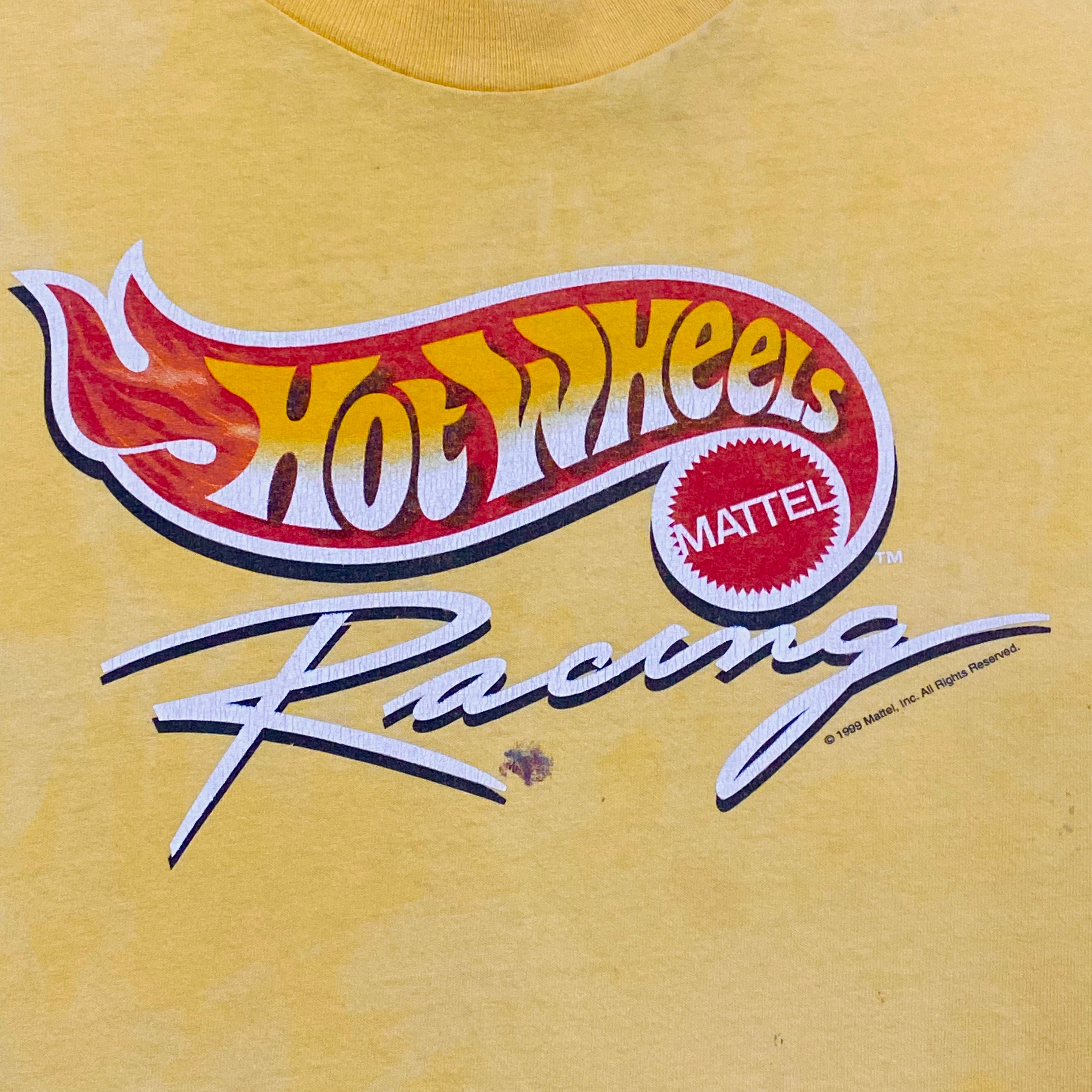 Vintage 1999 Hot Wheels Racing Mattel T-Shirt Men’s XL