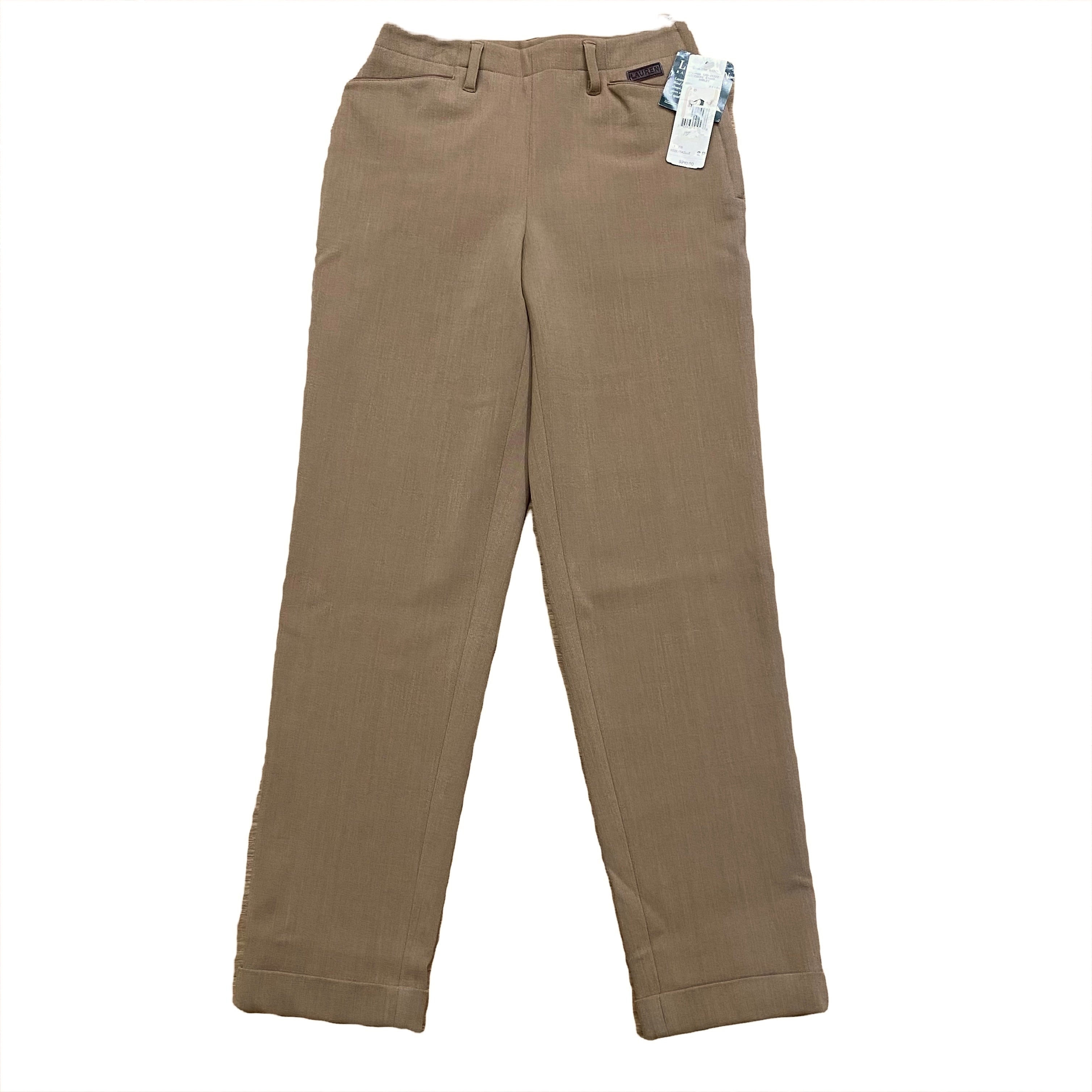 Vintage Lauren Ralph Lauren Petite Woolblend Plus Lycra Slacks Women’s 2P