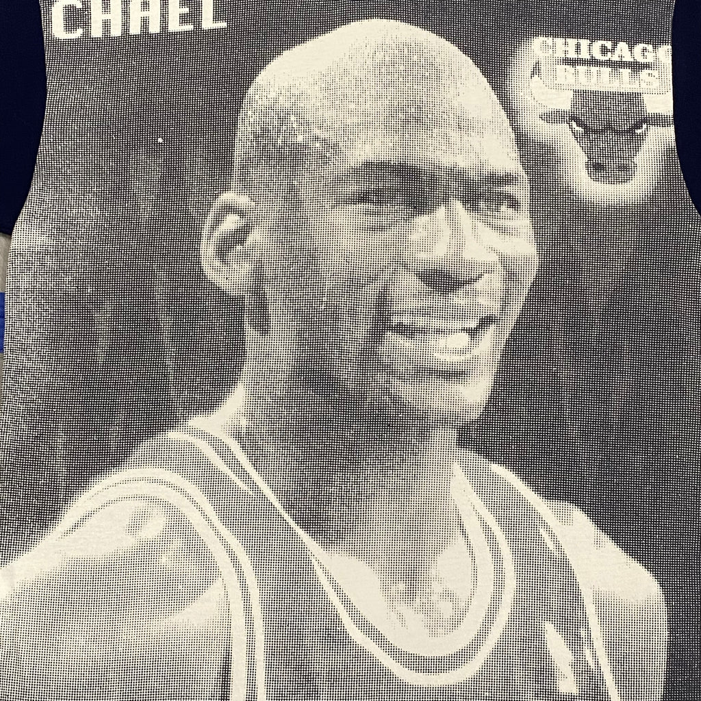 Vintage NBA Chicago Bulls Michael Jordan All Over Print T-Shirt Men’s Large