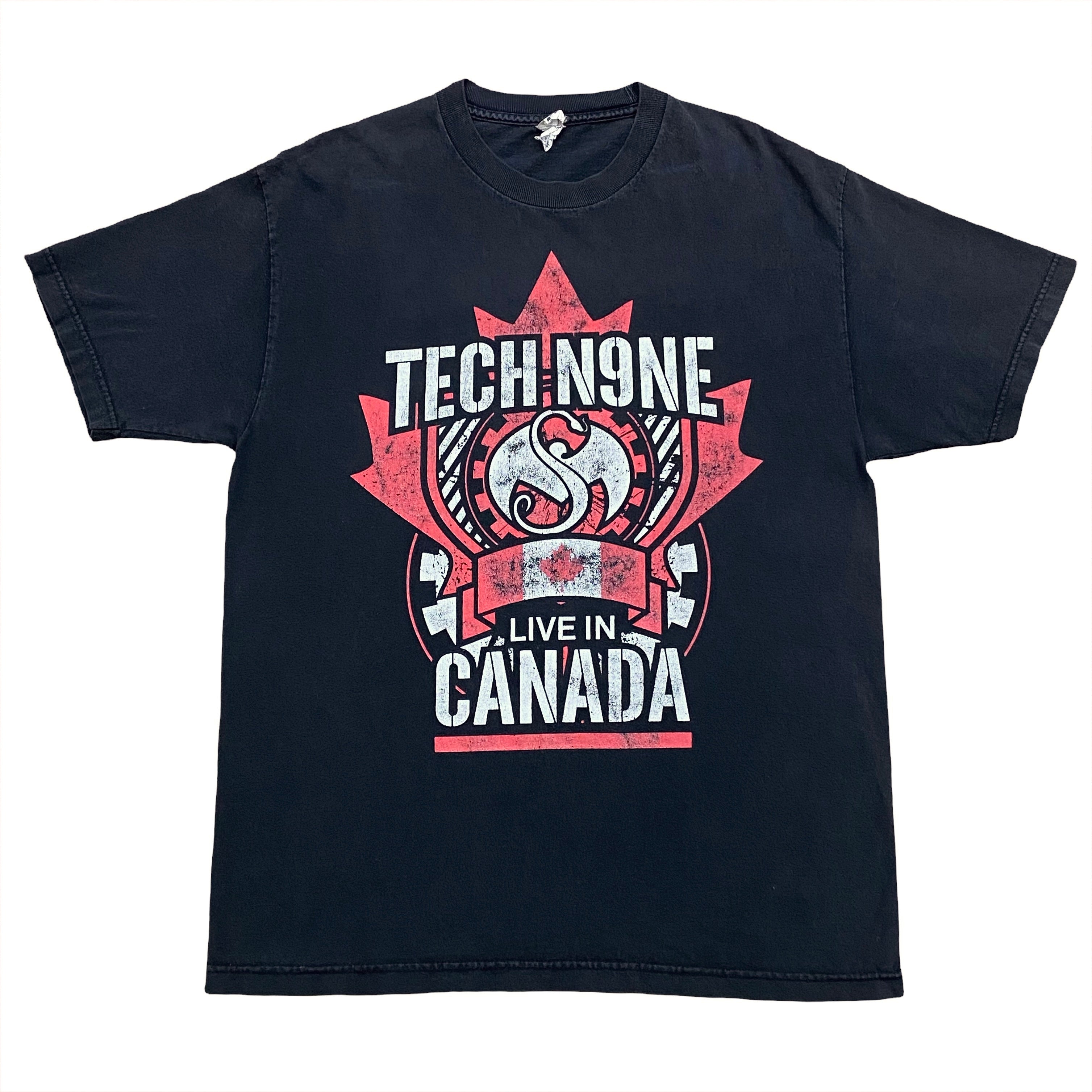 Tech N9ne Live In Canada 2012 T-Shirt Large