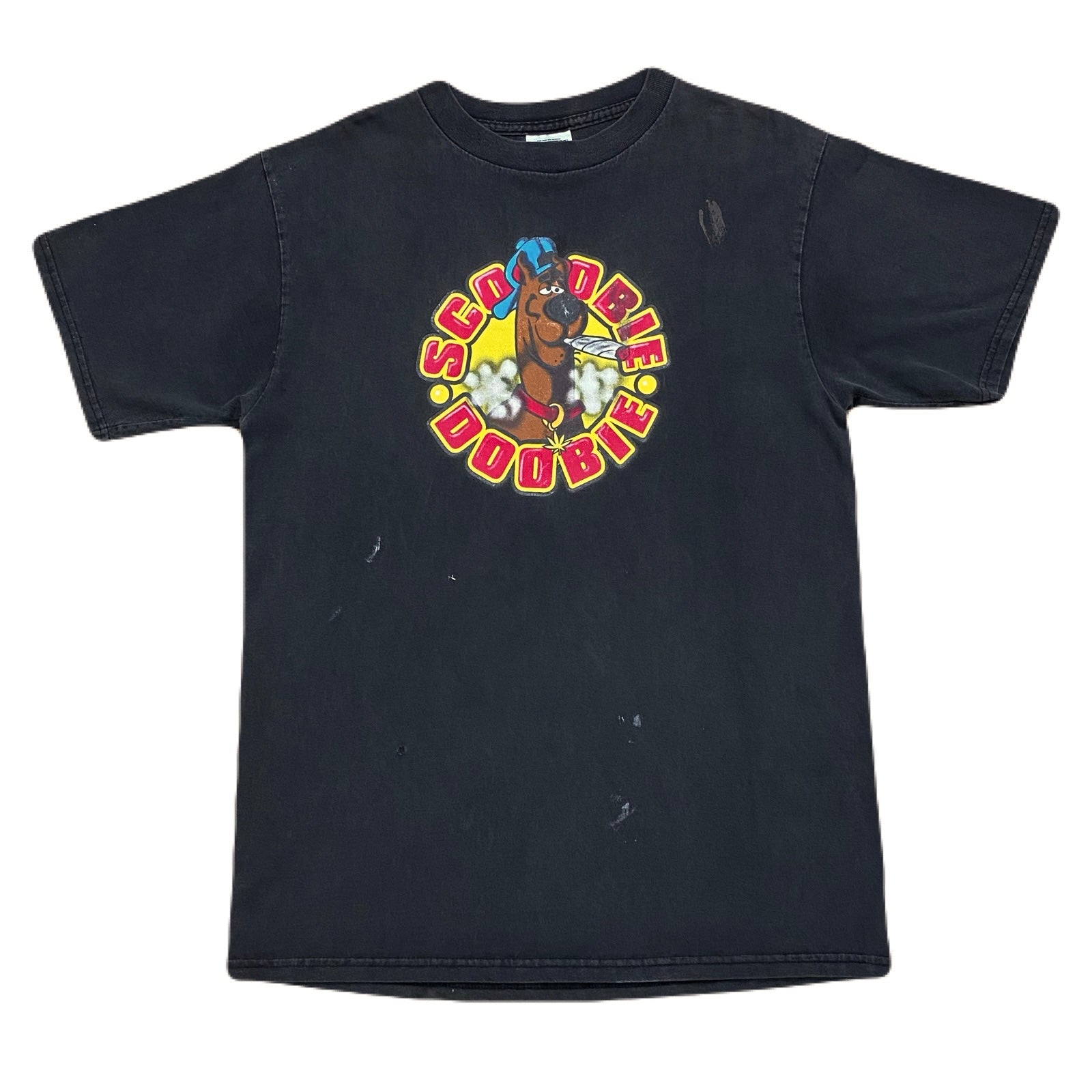 Vintage Scoobie Doobie Scooby Doo Marijuana Ganja Weed T-Shirt Men’s Large