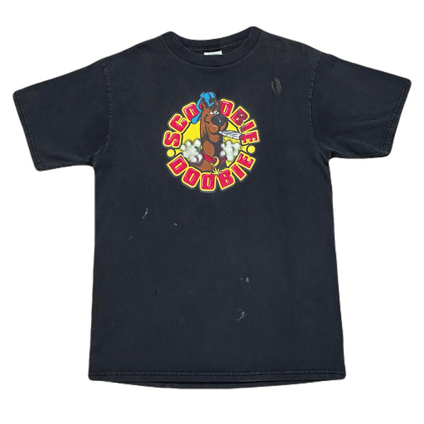 Vintage Scoobie Doobie Scooby Doo Marijuana Ganja Weed T-Shirt Men’s Large