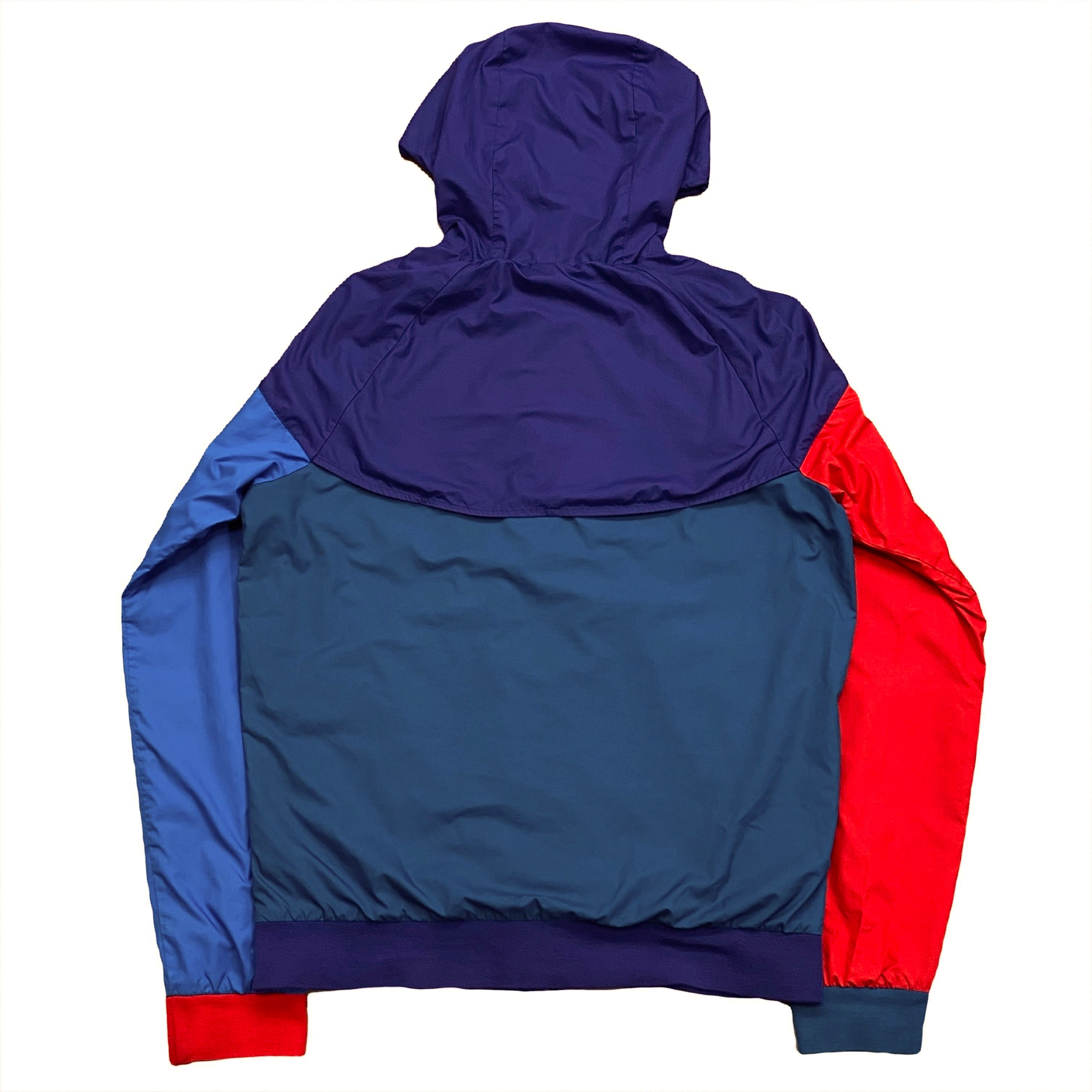 Nike Sportswear Windrunner 727324-590 Color Block Windbreaker Jacket Small