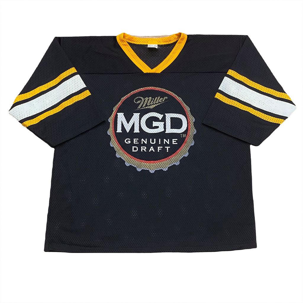 Vintage Miller Genuine Draft MGD Beer Football Jersey XL
