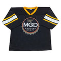 Vintage Miller Genuine Draft MGD Beer Football Jersey XL